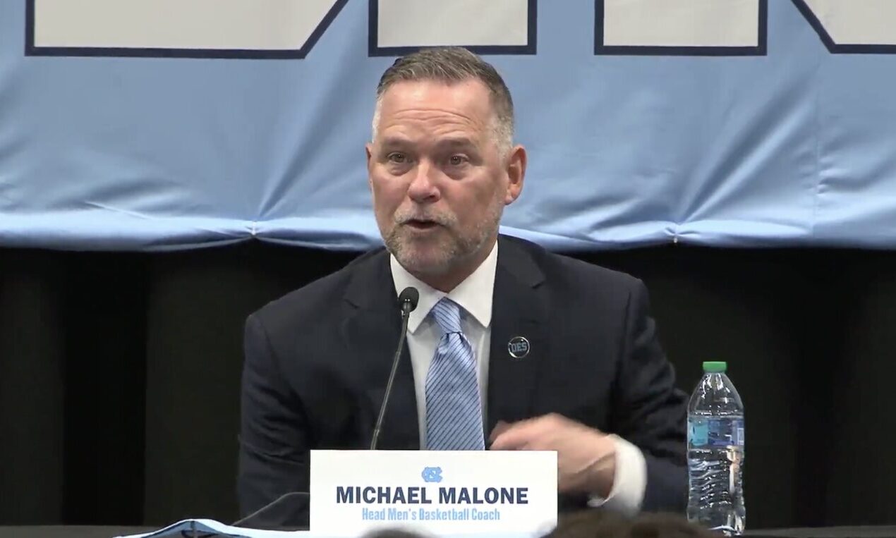 Michael Malone, head coach of North Carolina...